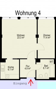 Grundriss Whg4